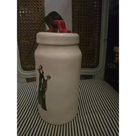 NWT Rae Dunn Disney Poison Apples Evil Queen Snow White Canister - Picture 2 of 12